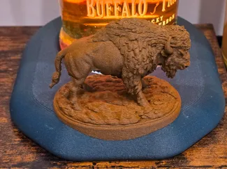 Buffalo Trace Bourbon Bottle Holder / Lamp