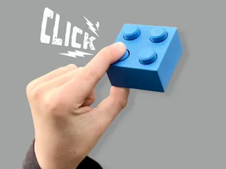 Click a Brick | Toy Brick Fidget Clicker