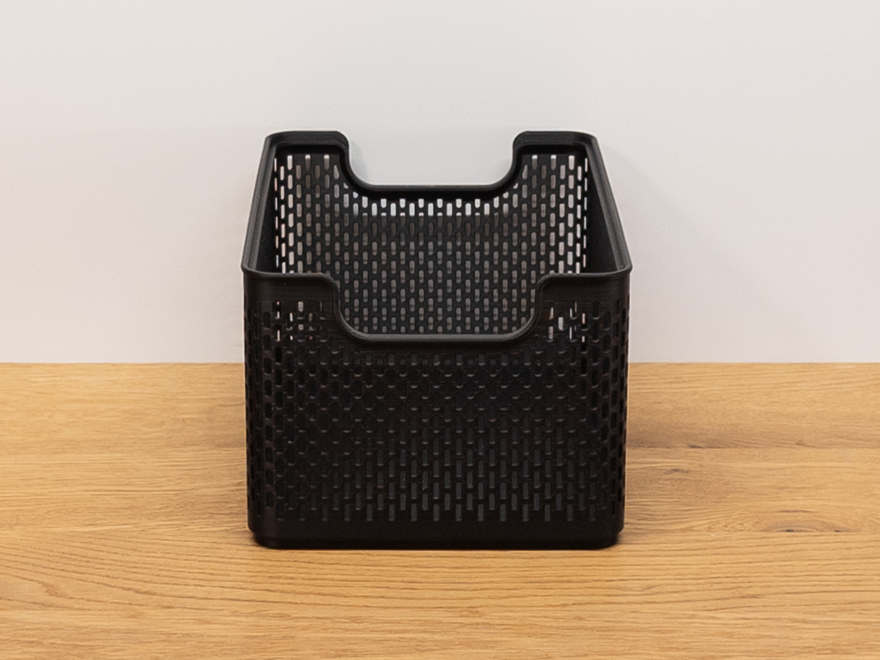 Miniatura 6 do modelo 3D Flex Basket - Stackable Storage Basket