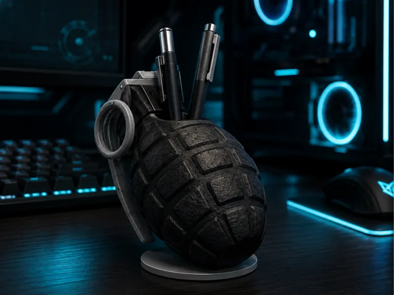 Tactical Grenade Pen Holder 