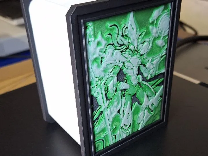 mind control deck holder, book-style, 65-card 