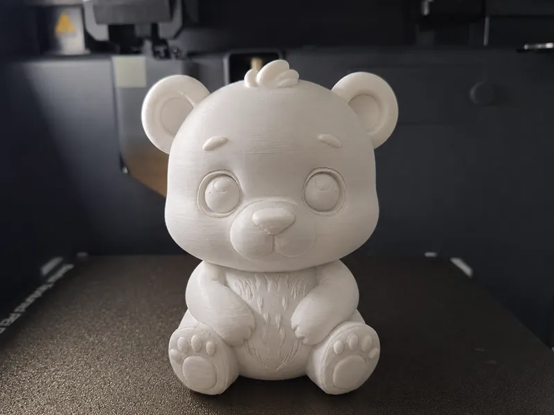 Chibi Baby Bear – Chubby Cute Bear Cub Figure