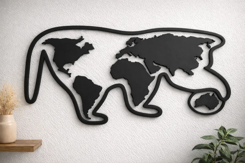 World Cat Map
