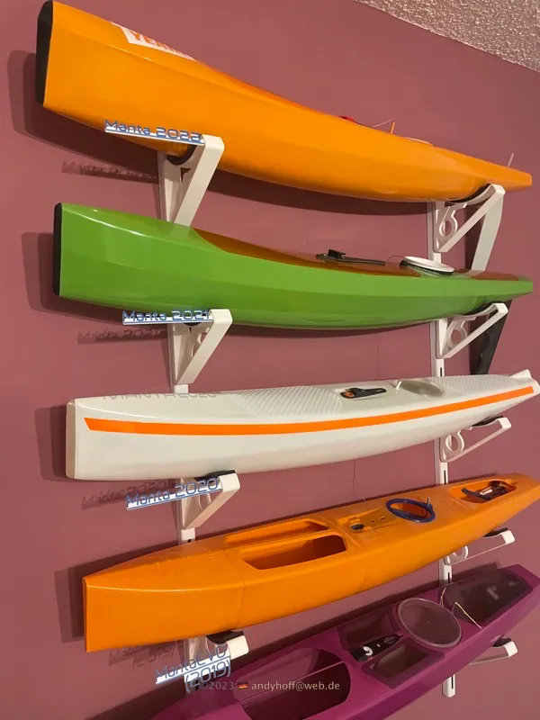 Shelf for RG-Class Radiosailyachts