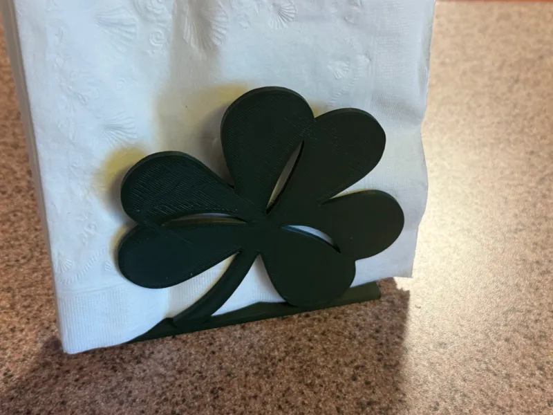 St Patrick's Napkin Holder