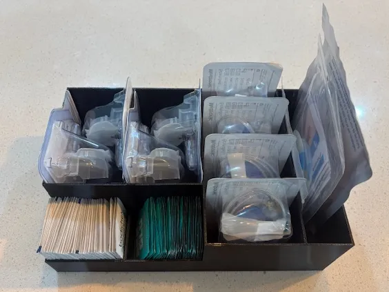 Medtronic parts holder