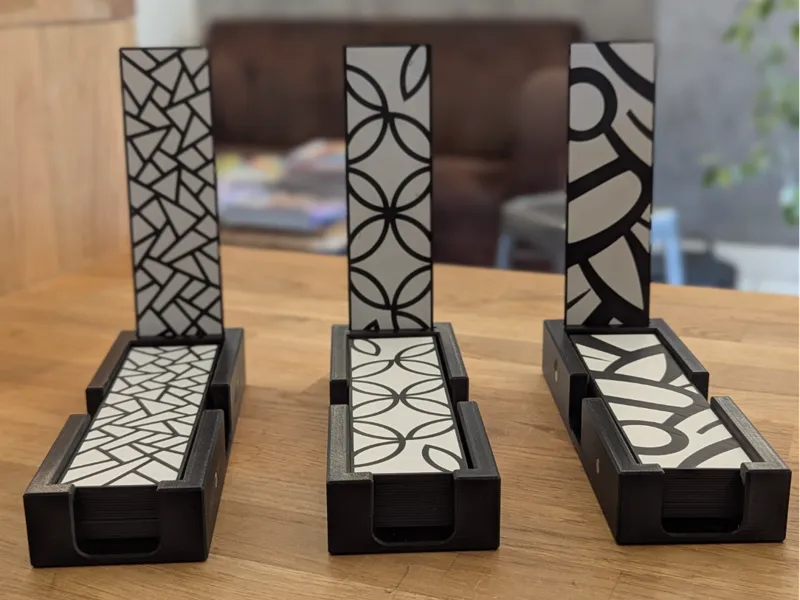 Dual sided Flat Bookmarks - B&W serie 00