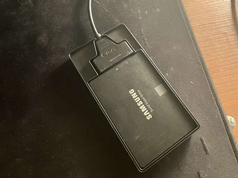 2.5'' SSD SATA to usb case