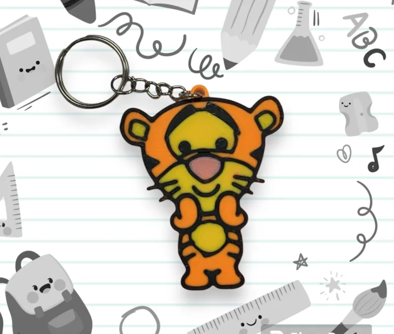 Tigger Keychain