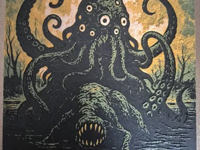 Duo of Lovecraftian / Eldritch Monster - 4 Colors