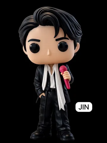 Figura decorativa: figura jin bts multicolor — vista de referencia 2