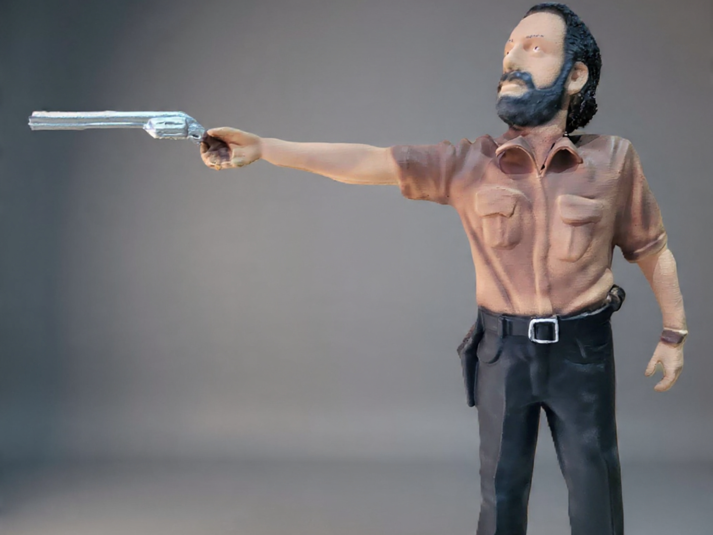 Walking Dead Rick Grimes Figure -180mm Sheriff Art