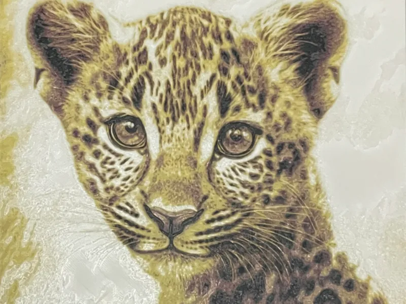 Golden Gaze Leopard Cub