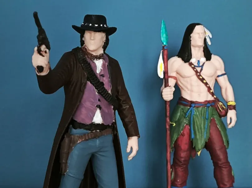Cowboy Gunslinger Figure - RDR - Free 3D Print Model - MakerWorld