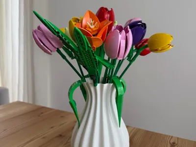 Vaso per tulipani botanicals