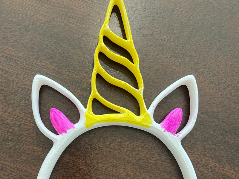 Unicorn headband for 8-year old