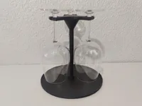 Support/égouttoir à verres à vin — photo 2