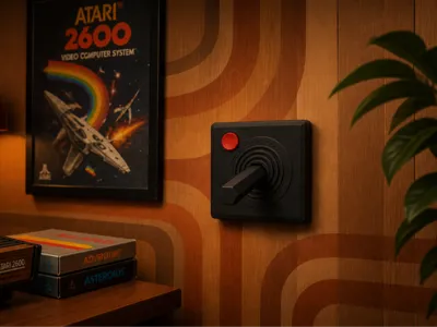 Atari 2600 Joystick Light Switch