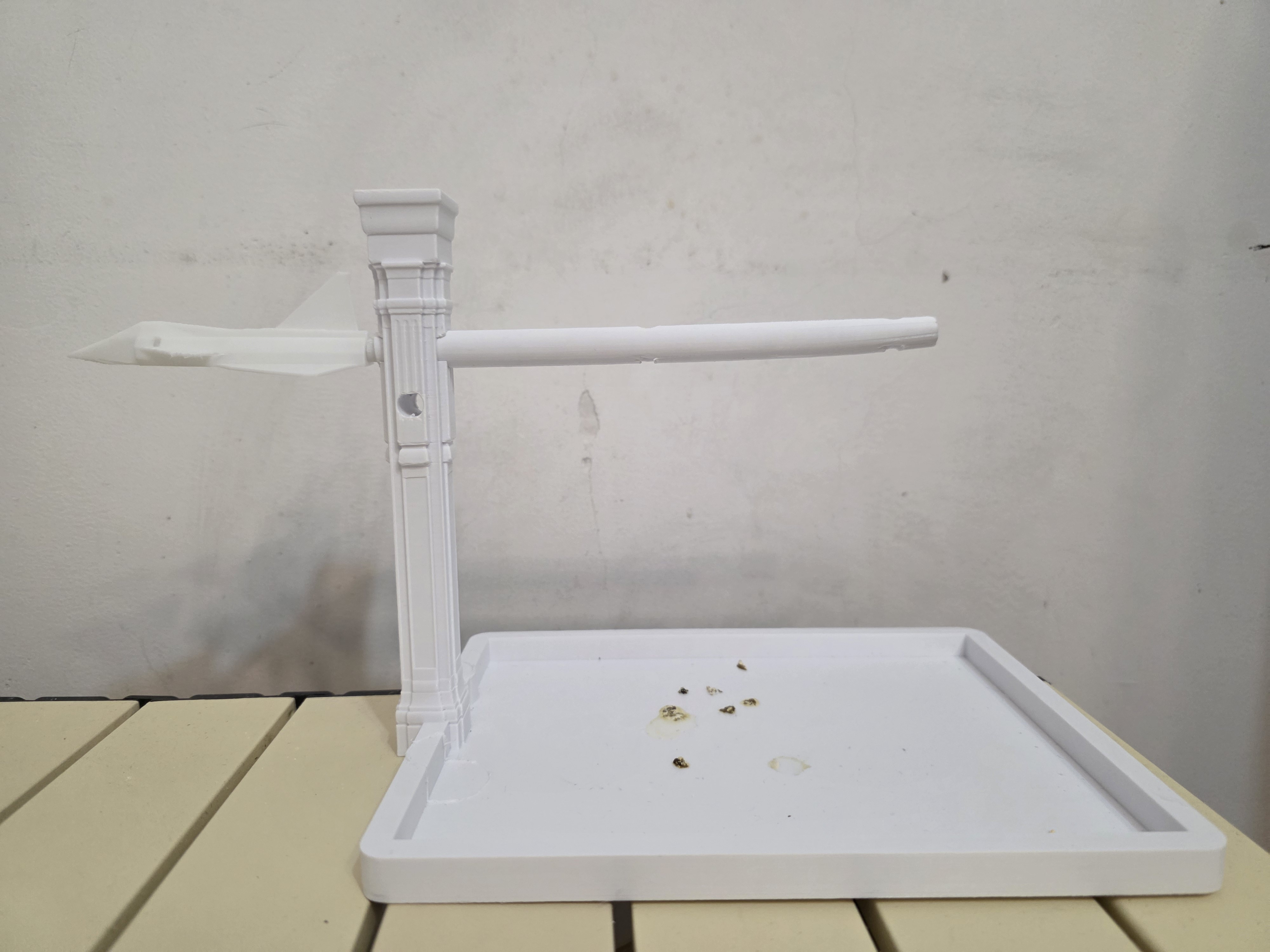 Miniatura 3 do modelo 3D 鹦鹉桌面站架
