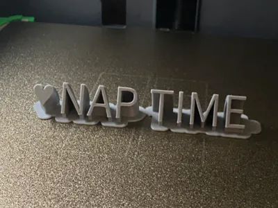 Nap Time Sign 