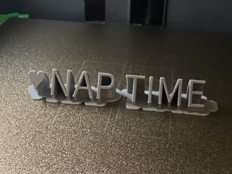Nap Time Sign 
