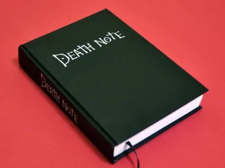 death note libreta plana 