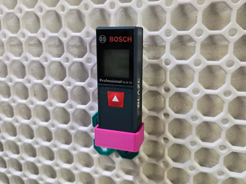Bosch GLM20 laser measure, Multiboard holder