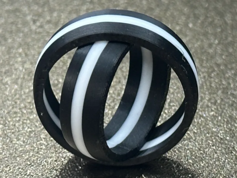 Mutlicolor Fidget Ring - multiple sizes