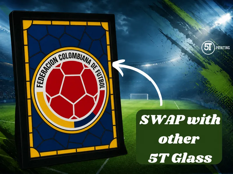 Colombia national team light (Swappable Glass)