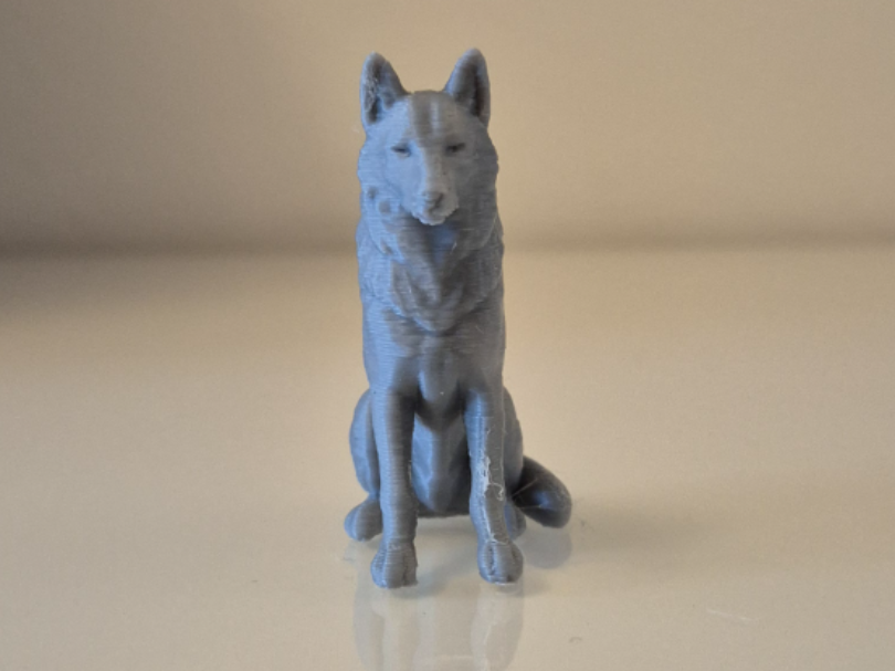 Swedish Elkhound (Jämthund) Dog Statue – 3D Print