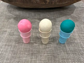 Small Ice Cream Cone for Play Doh