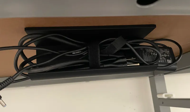 Under Desk Computer Cord Holder