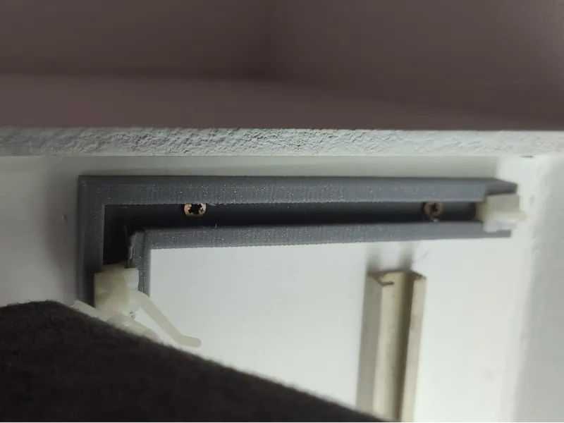 Curtain Rail - Right Angle