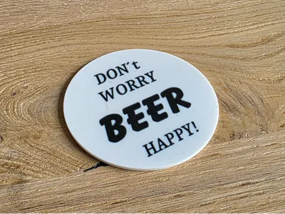 Coaster - Dont worry BEER happy
