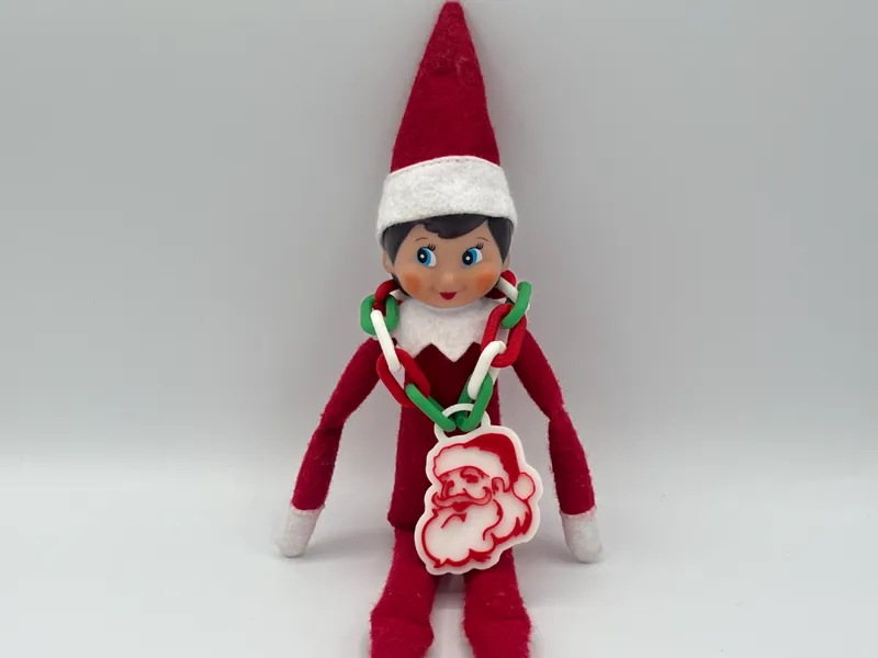 Miniature Santa Elf Hype Chain