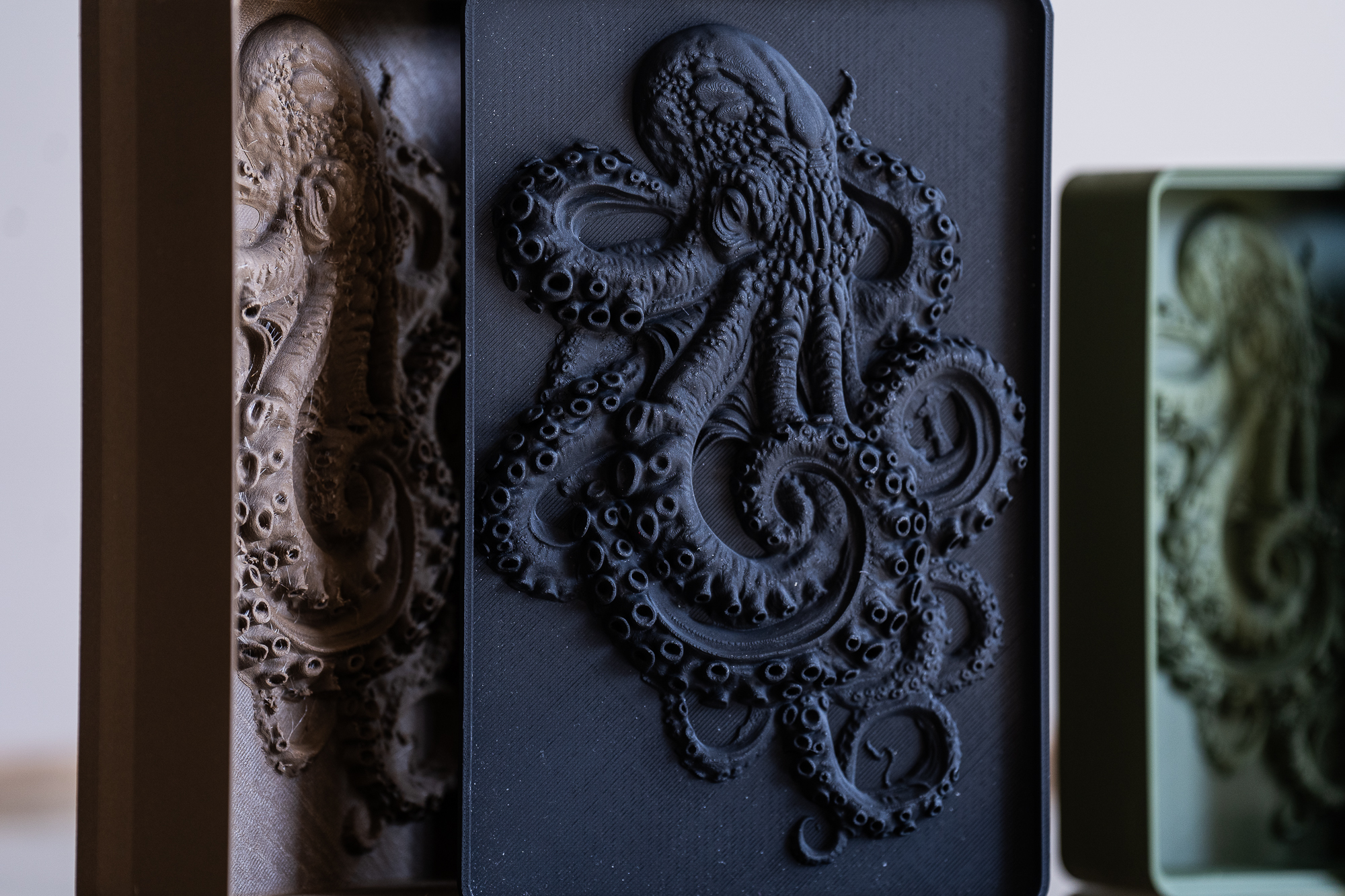 Miniatura 2 do modelo 3D 个性收藏盒系列-章鱼