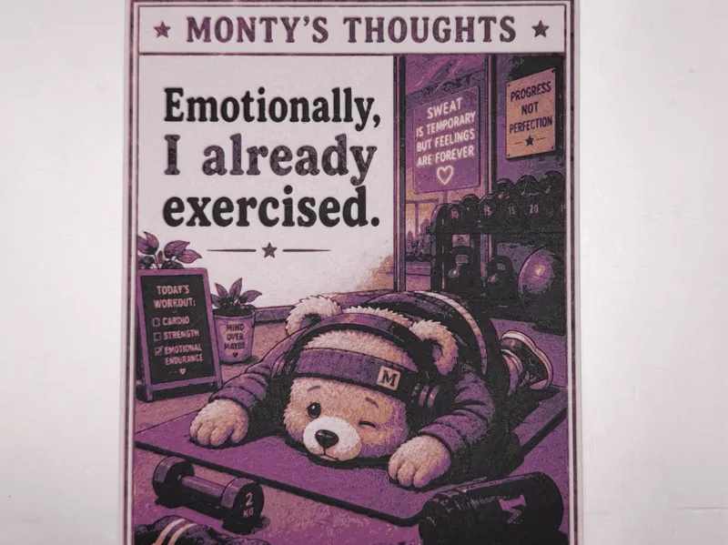 Montys Thoughts - Exercise