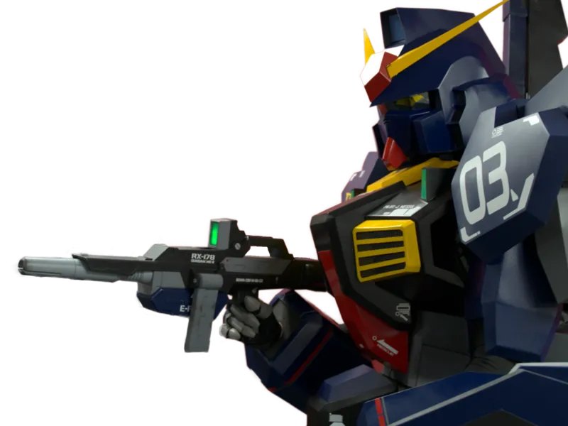 Gundam MK-II Beam Rifle Cosplay Prop