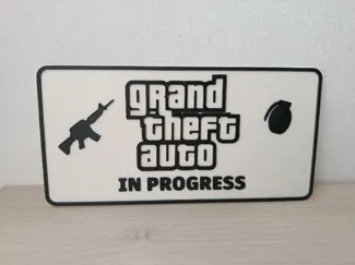 GTA sign (No AMS)
