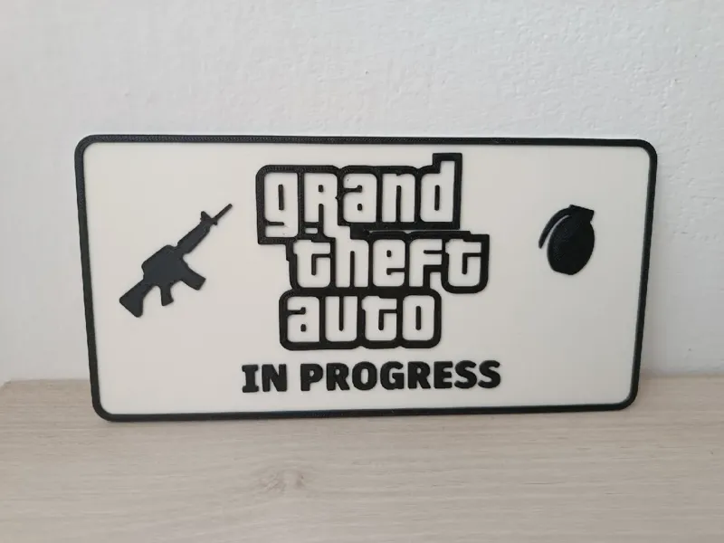 GTA sign (No AMS)