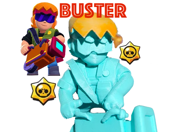Figurine Buster — Brawl Stars