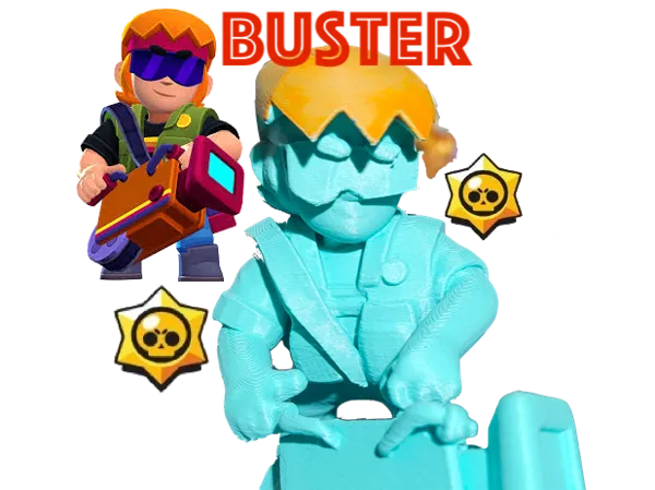 Figurine Buster — Brawl Stars