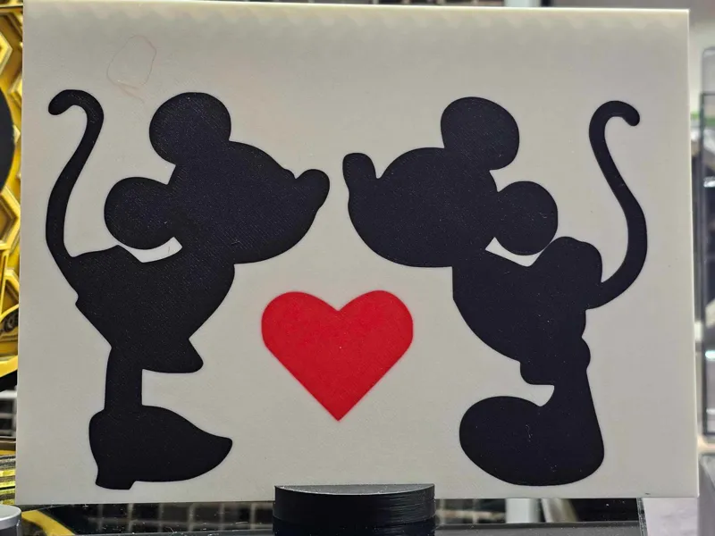 Kissy Mouse with stand