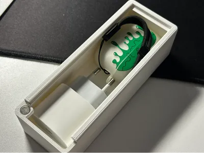 Travel Storage for Airpods Pro 2 and Power Adapter