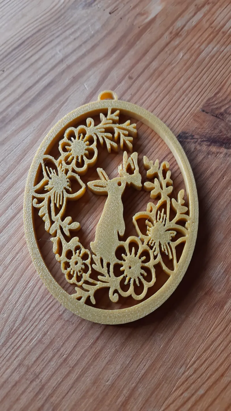 Osterhase Ei Anhänger
