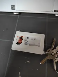 Étui de carte avec anneau porte-clés — photo 3