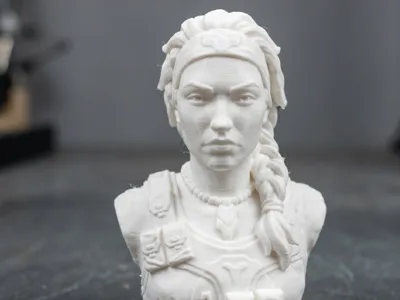 Valorant Skye Bust 3D Print Model 461