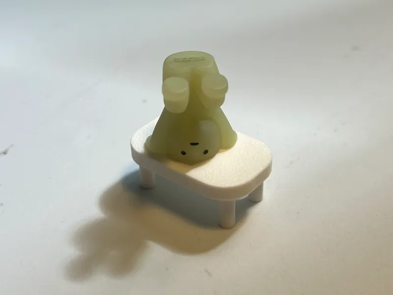 Minimalist Mini Table for Smiski & Small Figures