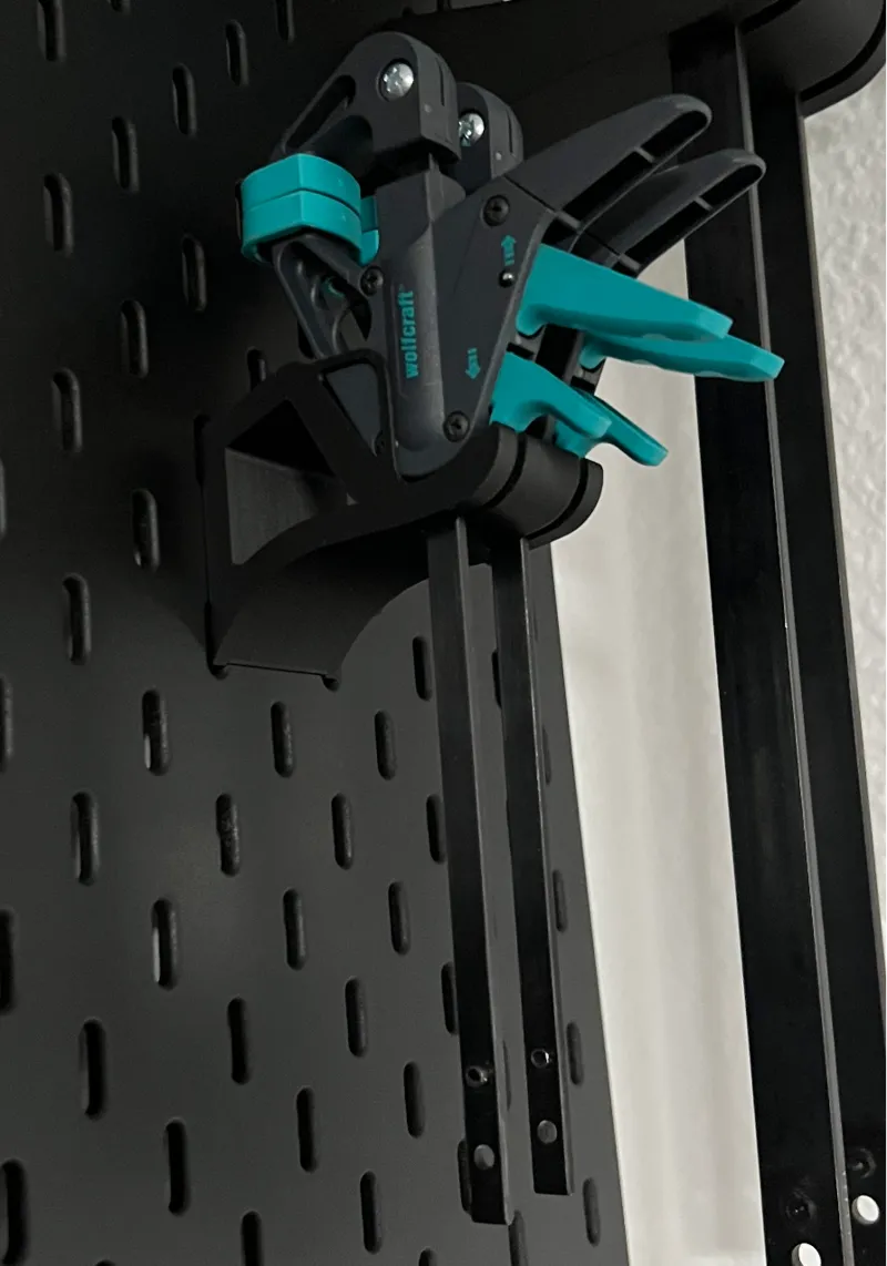 Ikea Skadis Holder for Mini Wolfcraft Clamps