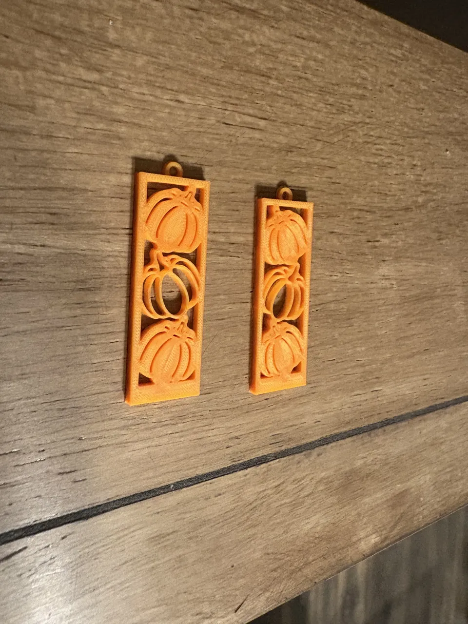 Pumpkin Stack Earrings view 3